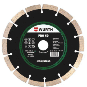 Disco diamantado w-max 115 MM segmentado