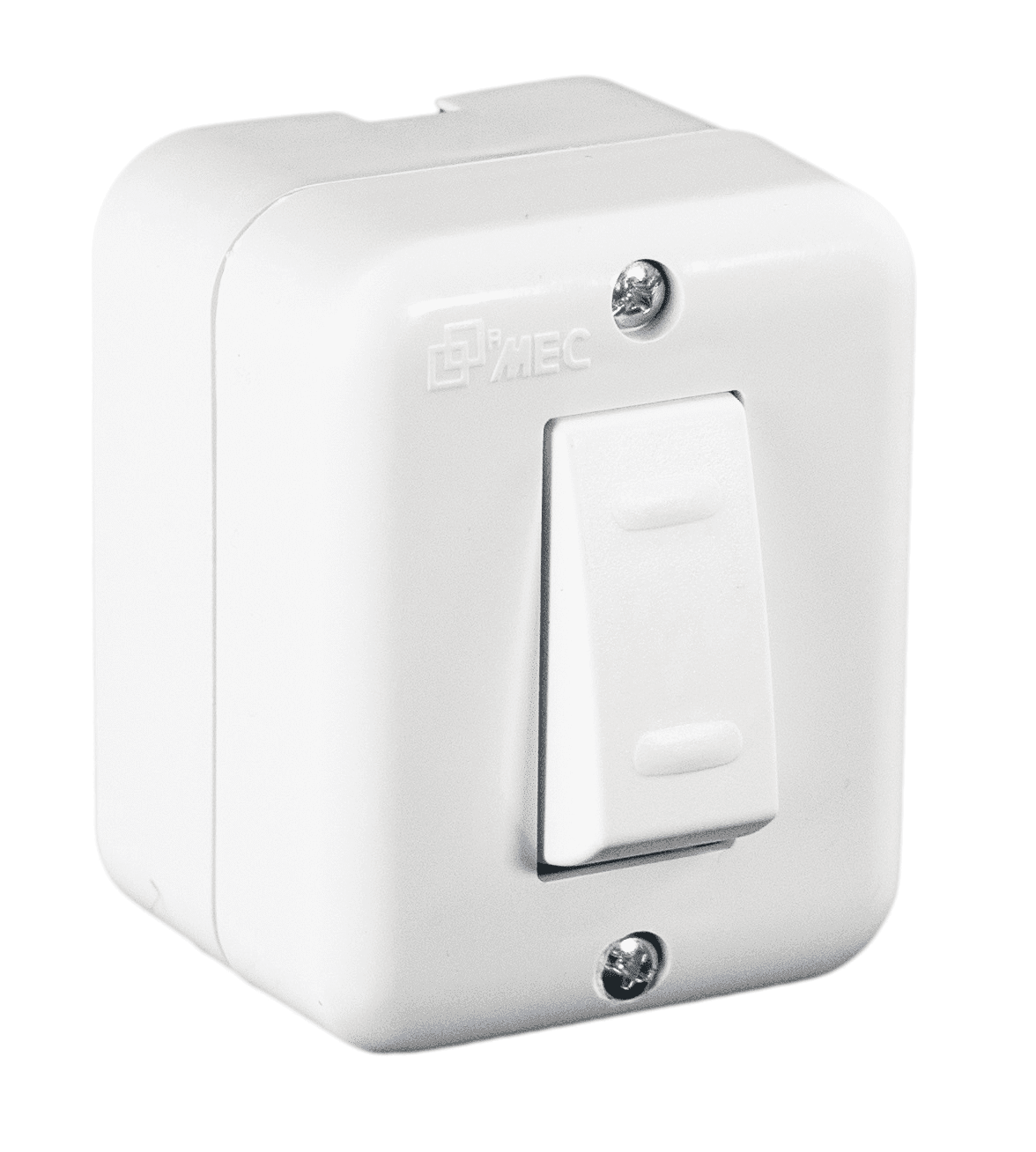 INTERRUPTOR CONMUTADOR SOBRE PUESTO 9/24-10 AMPERES BLANCO ARIS MEC