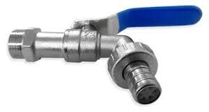 LLAVE JARDIN AZUL ZAMAK 1/2 X 3/4