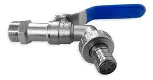 LLAVE JARDIN AZUL ZAMAK 1/2 X 3/4