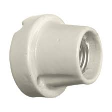 PORTALÁMPARA TIPO BASE RECTA DE LOZA, E27, 4A, 250V, BLANCO LEXO - Imagen 2