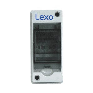 TABLERO SOBREPUESTO DE PVC, IP65, 2 POLOS LEXO