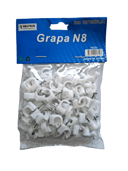 GRAPA N° 8 (100 UN) - Imagen 2