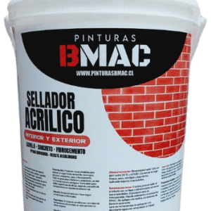 Galón sellador acrilico Rojo