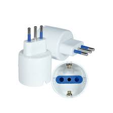 ADAPTADOR SCHUKO 10A 2P+T BLANCO CON PROTECTOR LEXO - Imagen 3