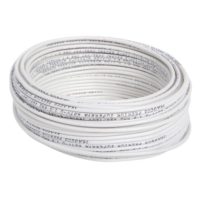ALAMBRE NYA H07V-U 1X2,5MM2 X MTS BLANCO - Imagen 2