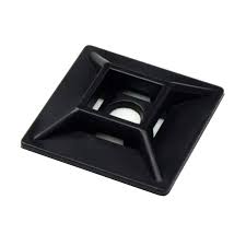 BASE AUTOADHESIVA NEGRO 28X28MM BOLSA 10 U. LEXO