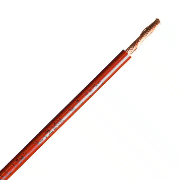 CABLE LIBRE DE HALOGENO H07Z1-K 1X1,5MM2 X MTS ROJO