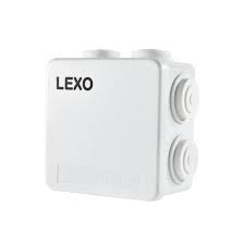 CAJA ESTANCA IP55, TERMOPLÁSTICO, 85X85X50MM. LEXO