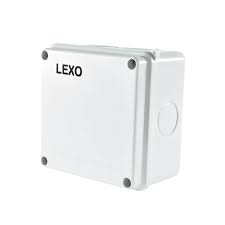 CAJA ESTANCA IP65, TERMOPLÁSTICO, CON 2 CONOS, 100X100X70MM. LEXO