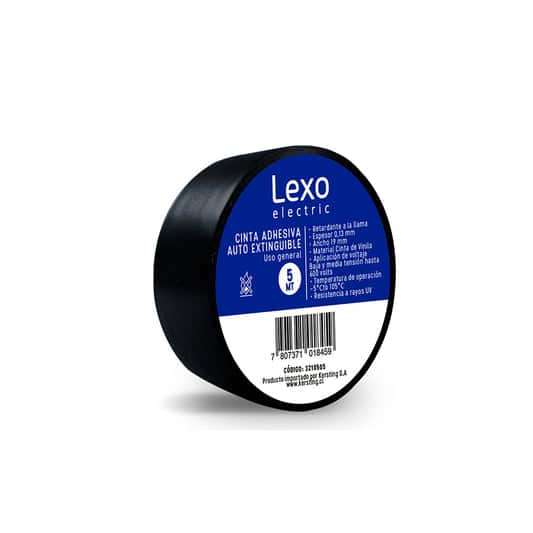 CINTA GOMA AUTOFUNDENTE NEGRA 19MM., 5MTS - Imagen 2