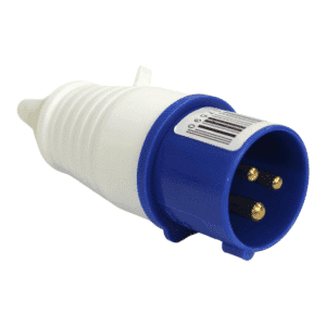 ENCHUFE INDUSTRIAL MACHO VOLANTE IP44, 16A, 220V, 2P+T LEXO