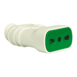 ENCHUFE VOLANTE HEMBRA 16A, 250V, 2P+T, BLANCO FANTON