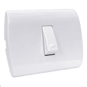 INTERRUPTOR SIMPLE EMBUTIDO 9/12-10 AMPERES BLANCO ARIS MEC