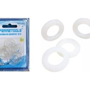 SET DE GOMAS TRANSP. PLANAS DE AJUSTE P/LLAVE 12 10 Und