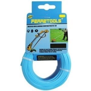 HILO PARA ORILLADORA CORTA PASTO (AZUL) CD 2,4mm x 15mts