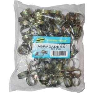 ABRAZADERA BOLSA 3/4" 100 UNIDADES