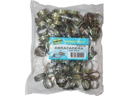 ABRAZADERA BOLSA 3/4" 100 UNIDADES
