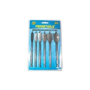 JUEGO BROCA PLANA PARA MADERA SET 6 PCS