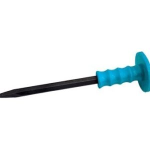 CINCEL DE FIERRO PUNTA C/PROTECTOR