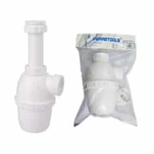 SIFON DESAGUE LAVATORIO 1 1/4" SALIDA RECTA