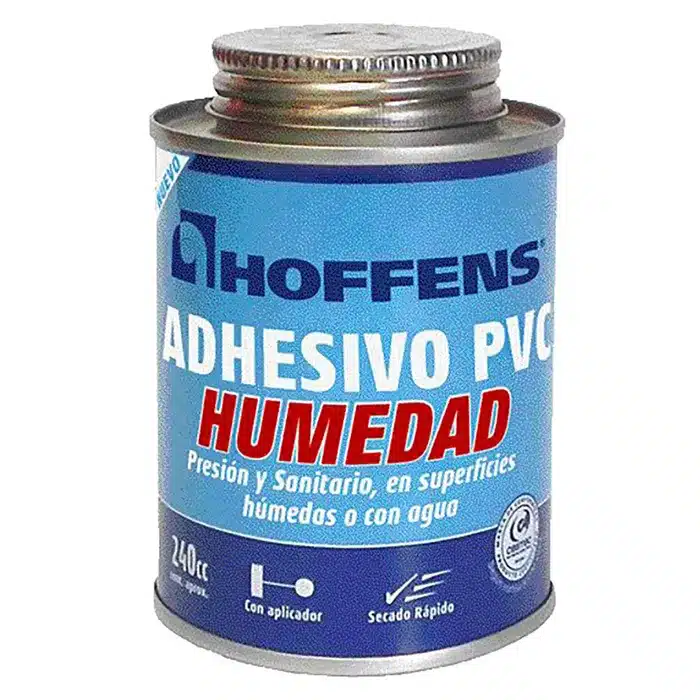 ADHESIVO PVC LATA HOFFENS 240 C.C.HUMEDAD