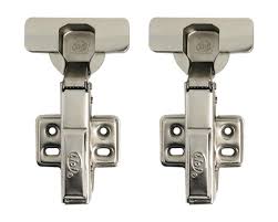 BISAGRA RETEN RECTA 35MM NIQ. CIERRE SUAVE C/CLIP Y TORNILLOS BOLSA 2 U LIOI