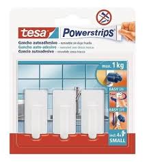 GANCHO BLANCO S CLASICO (3 UNIDADES)