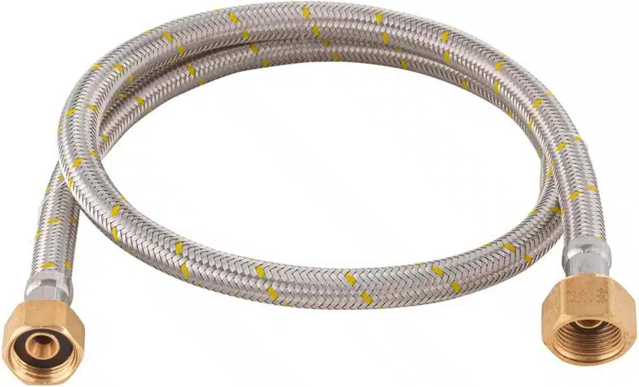 FLEXIBLE PARA GAS HI-HI 3/8 IZQ. X 1/2