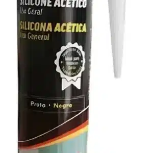 SILICONA ACETICA NEGRA W-MAX 280ML