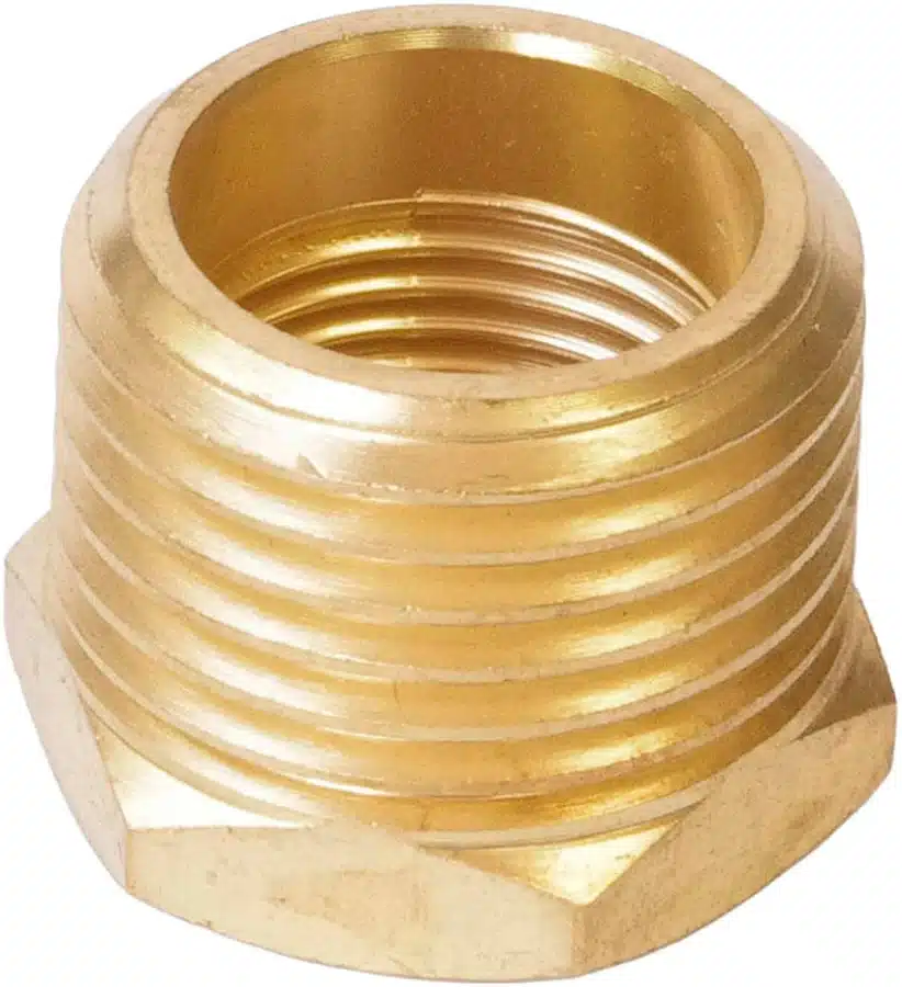 NIPLE 1/2 Pulg. x 3/8 Pulg. HI HE BRONCE
