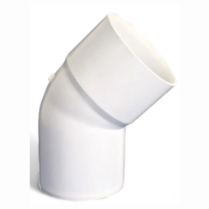 CODO CANAL M-H BLANCO 75 MM X 45