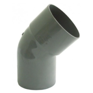 CODO PVC 40 MM X 45 SANITARIO